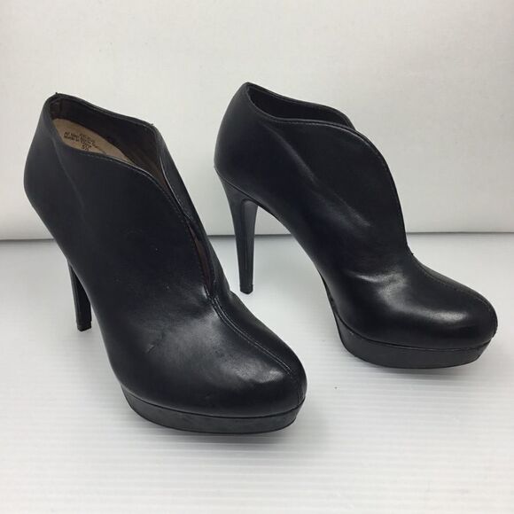 Audrey Brooke Peek-A-Boo Stiletto Booties (A10) - Picture 2 of 8
